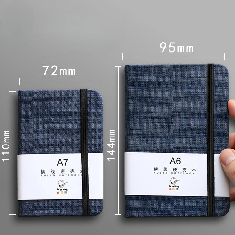 Mini Pocket Notebook – Portable Daily Planner, Bullet Journal & Business Agenda Book