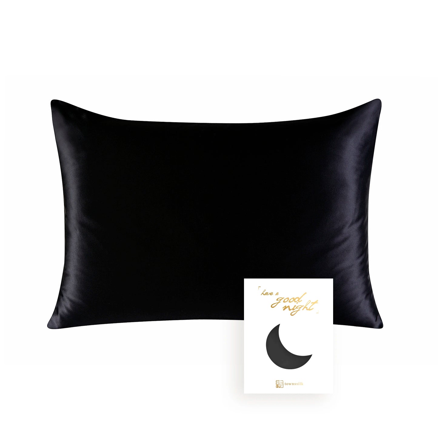 Pure Silk Pillowcase – 100% Mulberry, Hypoallergenic & Gentle on Skin
