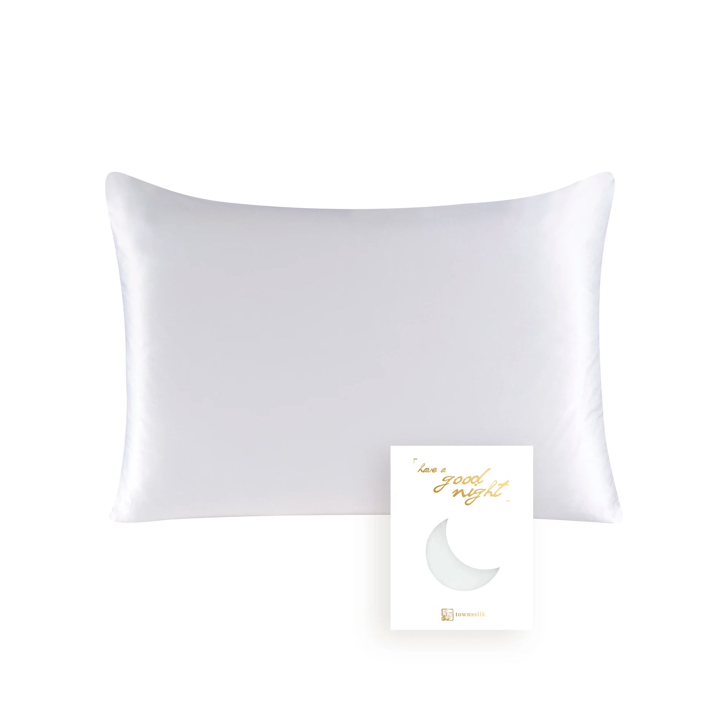 Pure Silk Pillowcase – 100% Mulberry, Hypoallergenic & Gentle on Skin