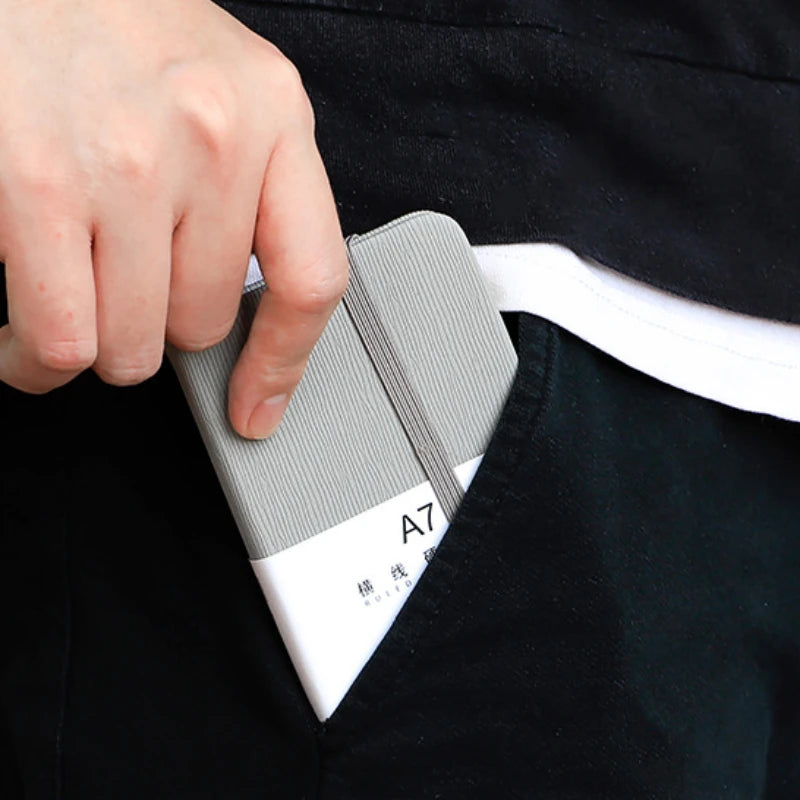 Mini Pocket Notebook – Portable Daily Planner, Bullet Journal & Business Agenda Book