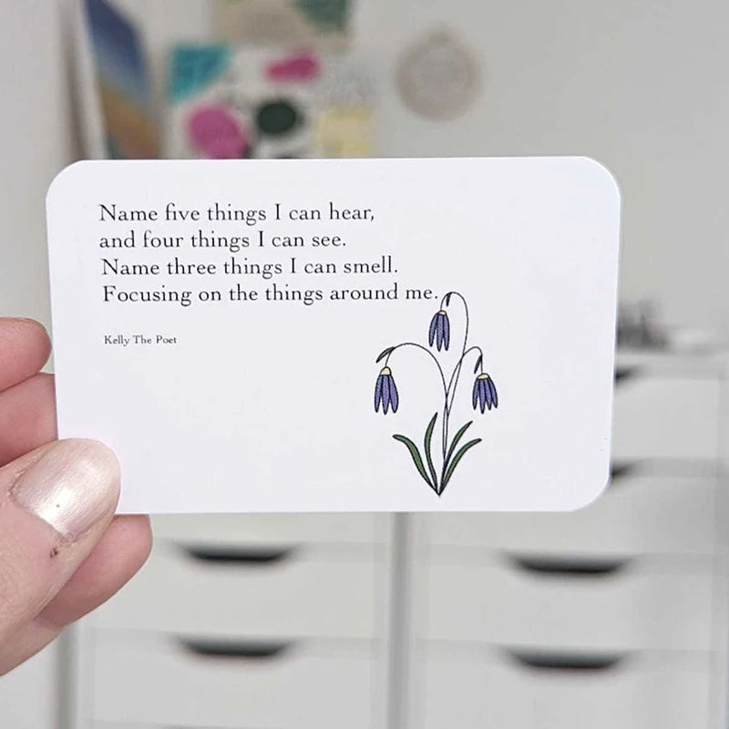 Anxiety Relief Affirmation Cards – Pocket-Sized Mental Health Support & Gift Pack